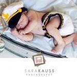 Hat Only Baby Boy Girl Unigender Sailor Navy..