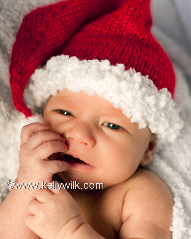 Hat Elf Christmas White Red Boy Girl Unigender Newborn Photography Props 0 To 3 Months Handmade In Canada